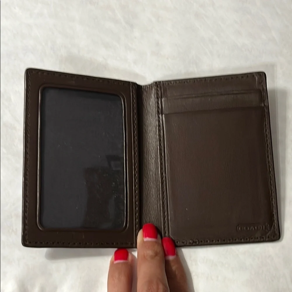 Vintage Coach Camden Leather Slim Card Holder - Picture 4 of 8